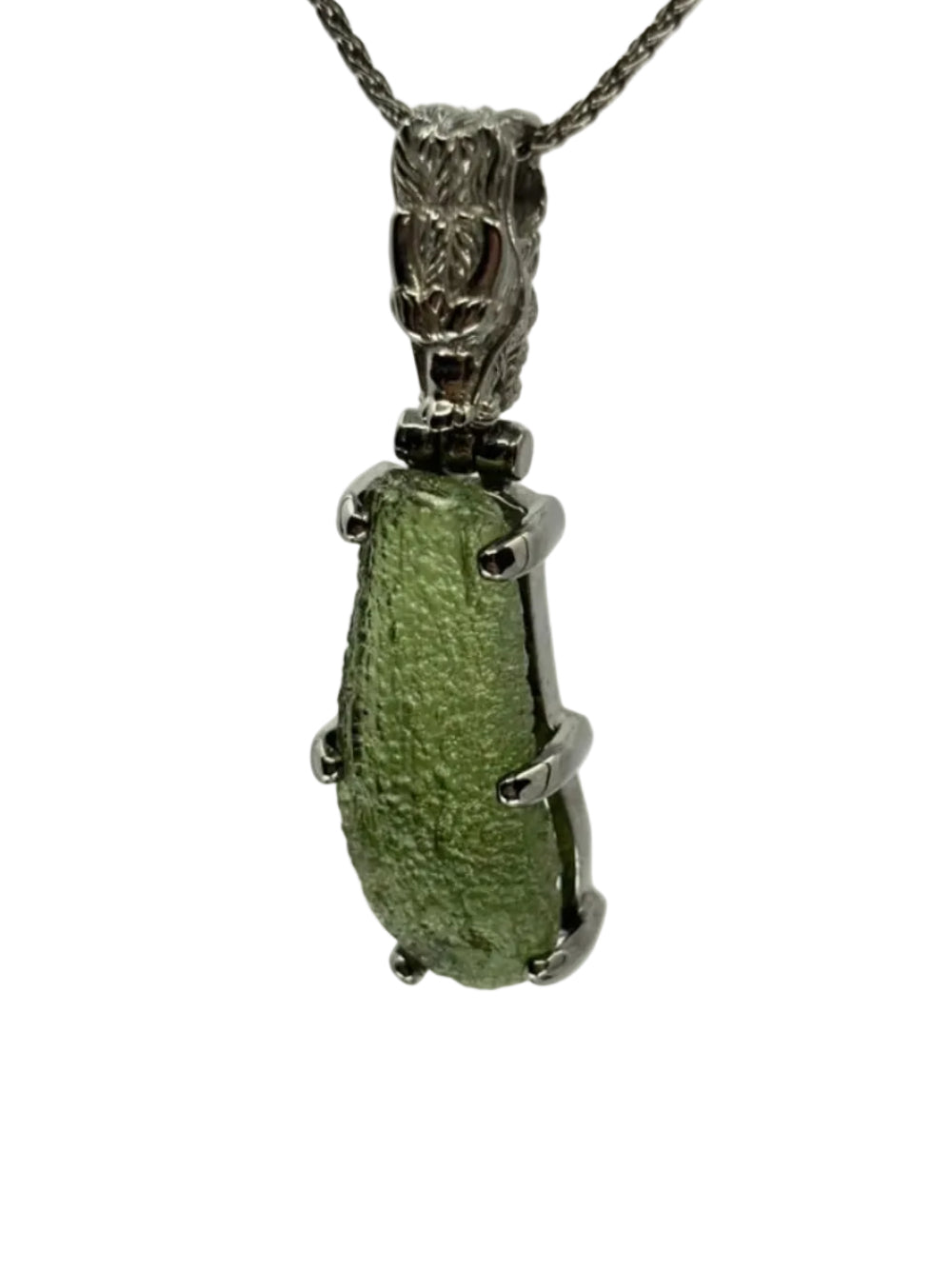 Moldavite Fine Gemstone Pendant