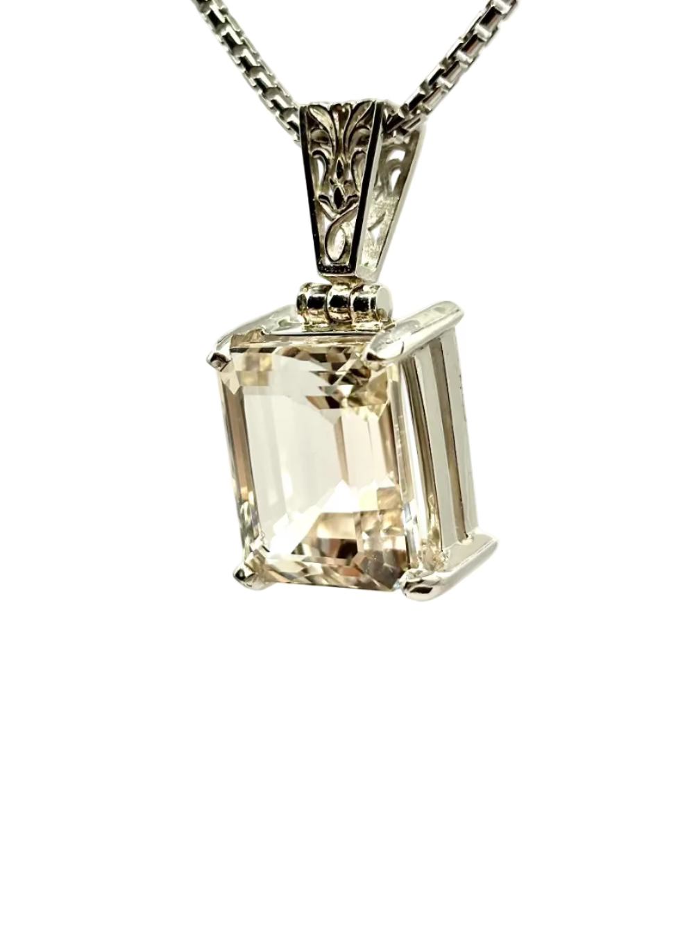 Spodumene Vibrational Gemstone Pendant