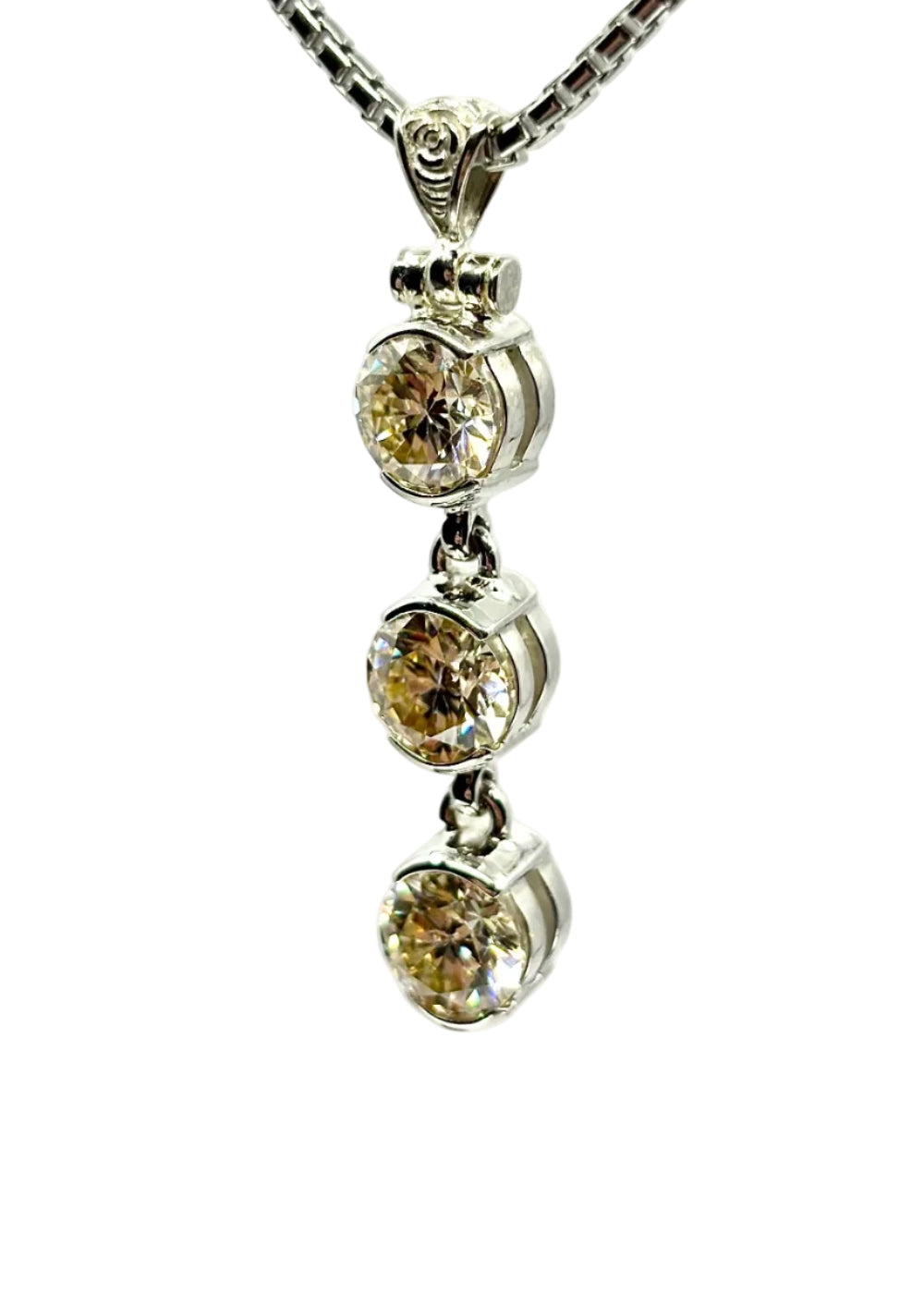 Champagne Moissanite