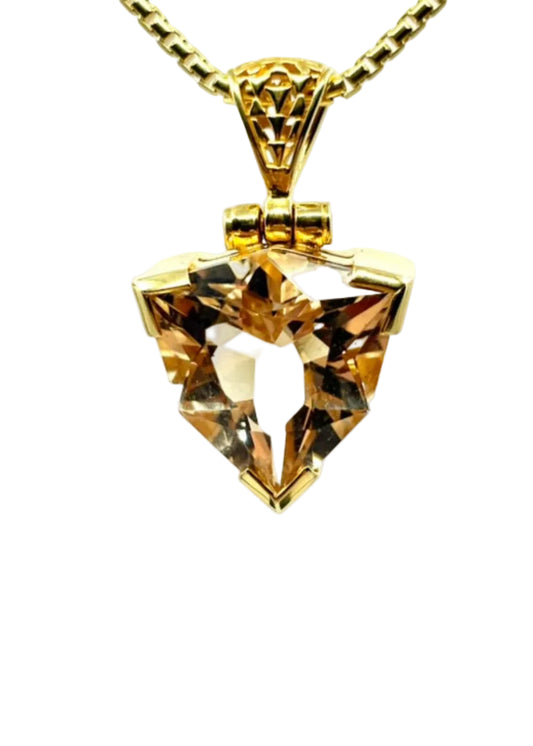 Scapolite Fine Vibrational Gemstone Pendant