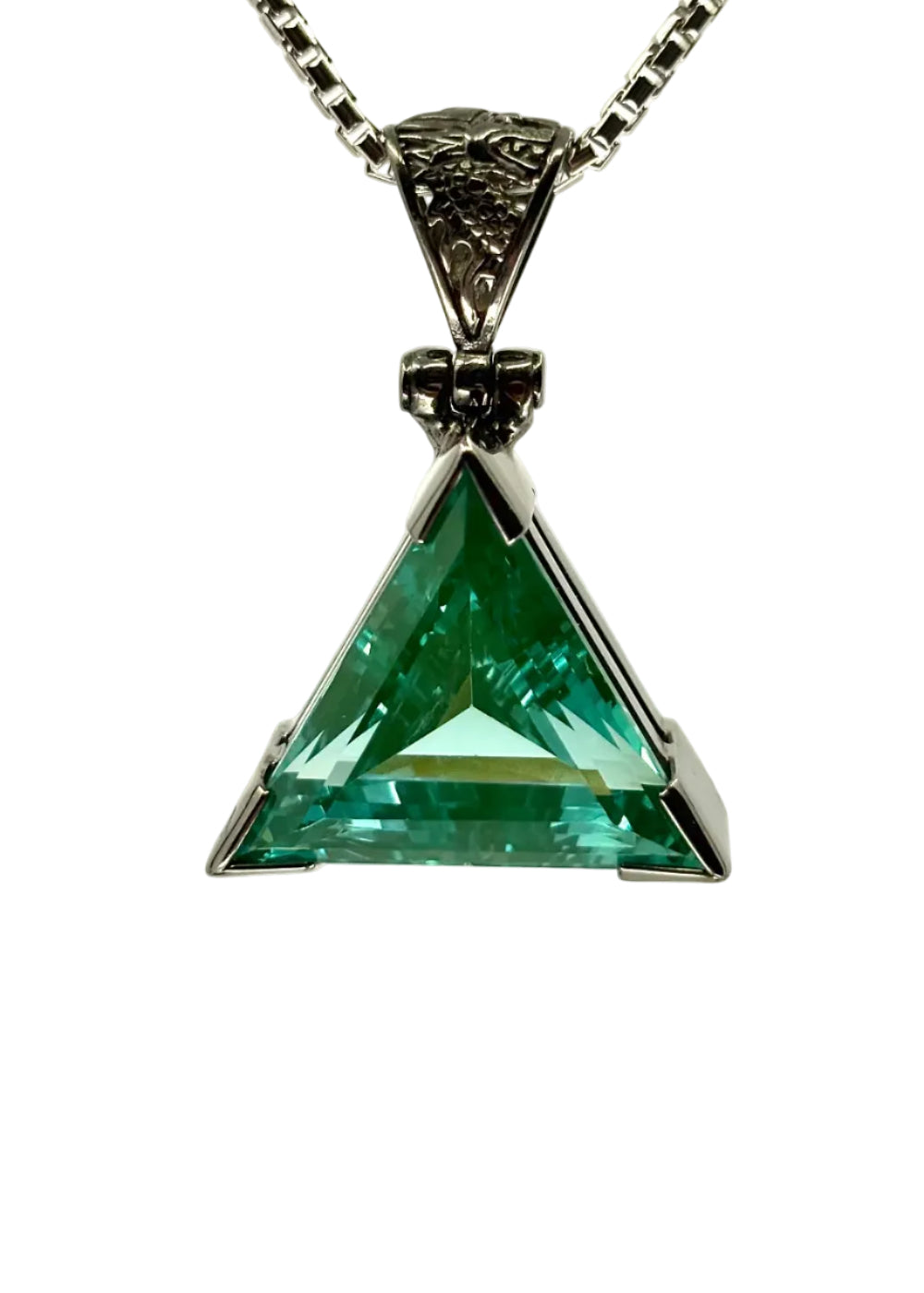 Paraiba Spinel Pyramid 