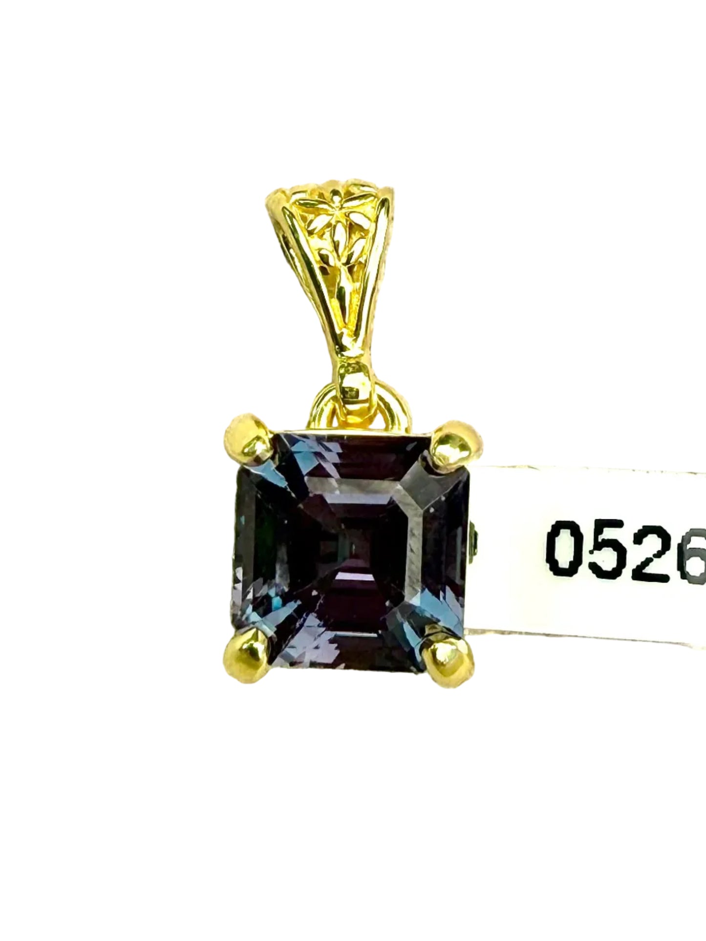 Alexandrite Chrysoberyl Fine Vibrational Gemstone Pendant *