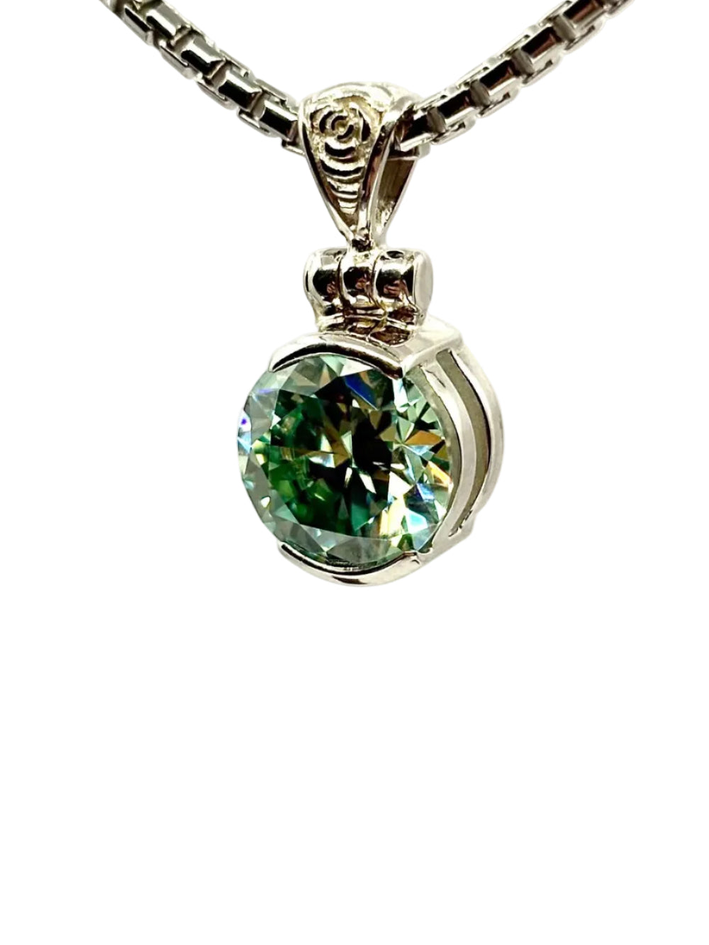 Light Blue Moissanite 