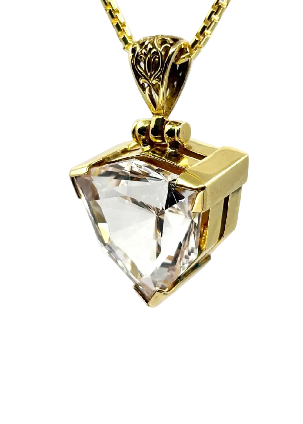 White Sapphire corundum 