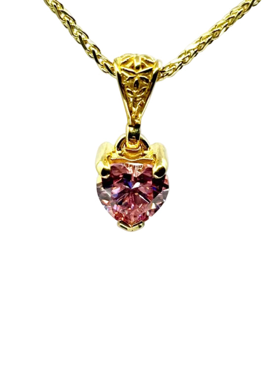 Pink Moissanite 