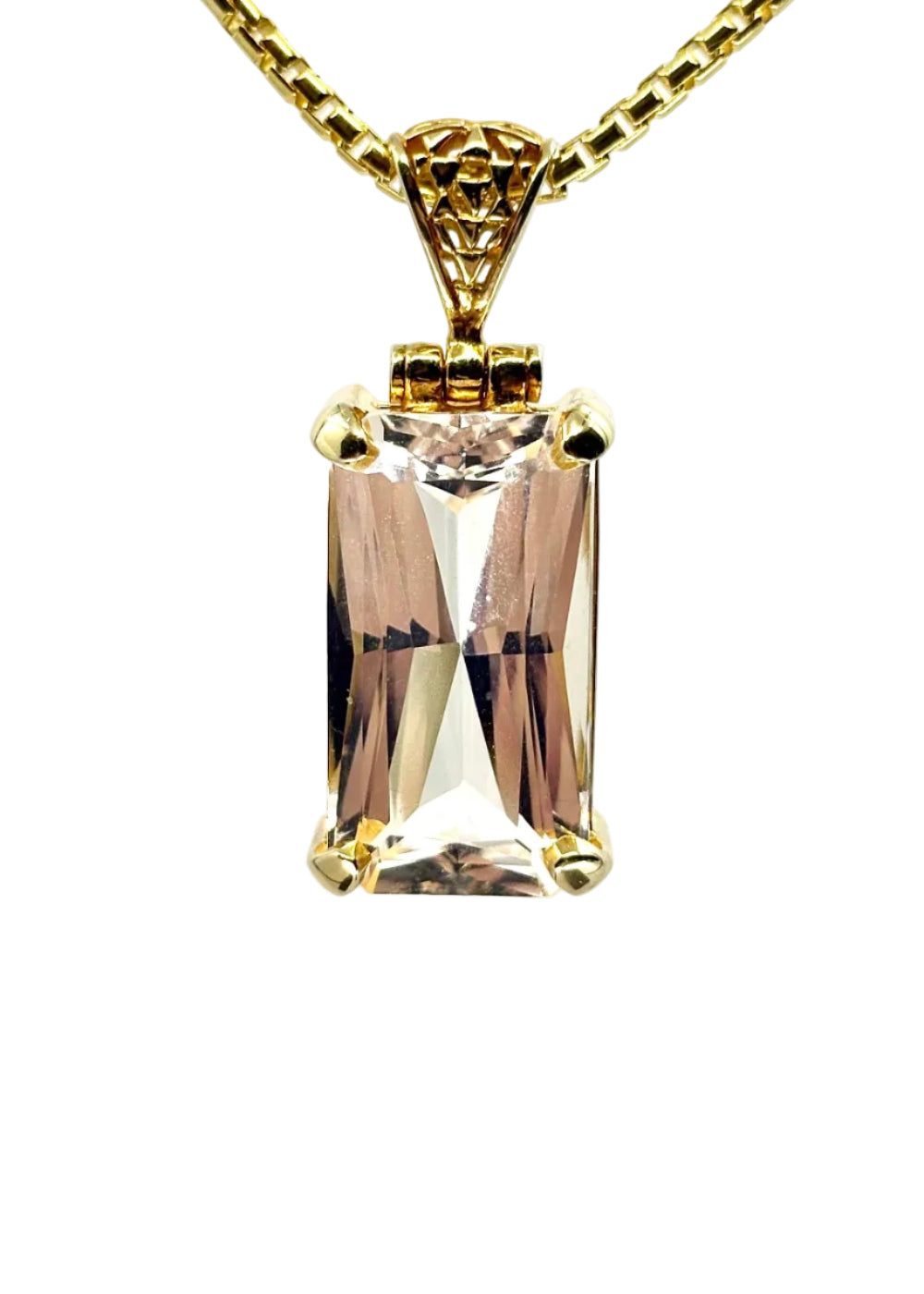Danburite Fine Vibrational Gemstone Pendant *
