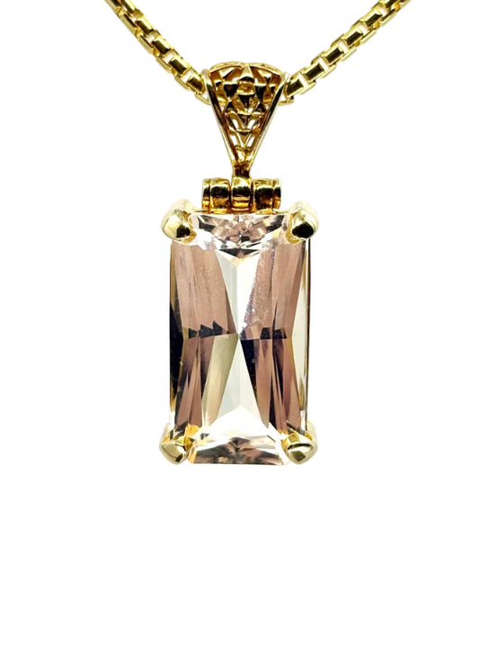 Danburite Fine Vibrational Gemstone Pendant *