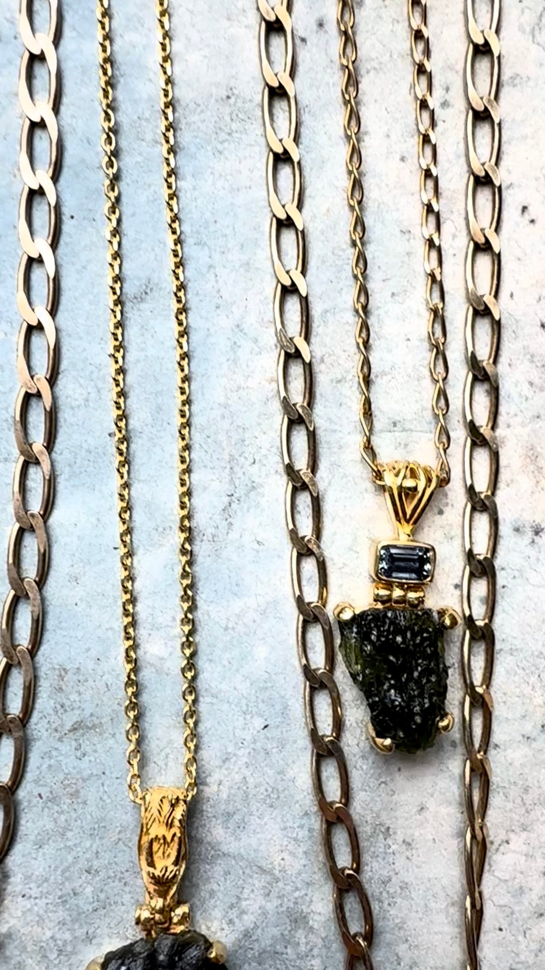Moldavite Fine Vibrational Gemstone Pendant