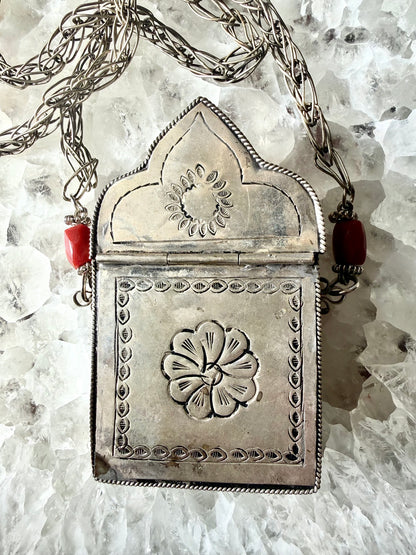 Vintage Amulet Box Necklace