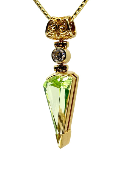 Mint Spinel Gemstone 