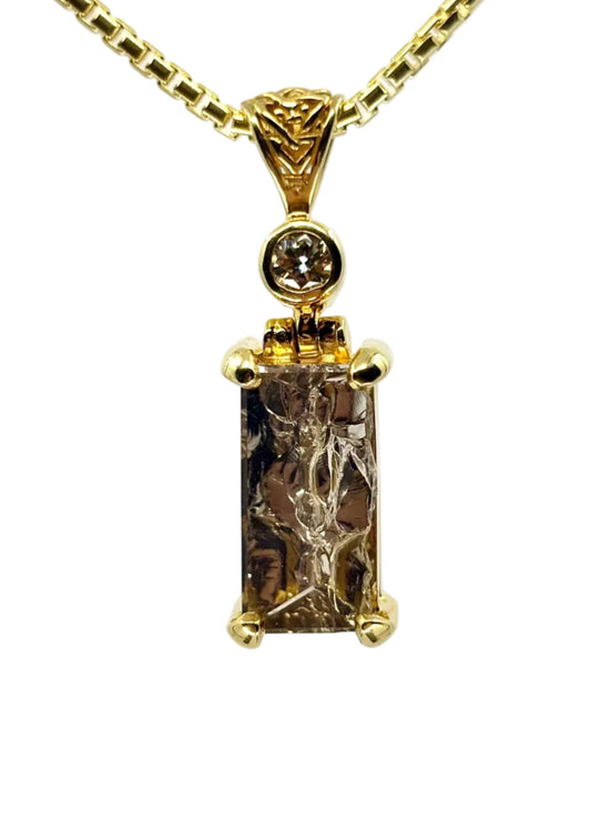 Smoky Quartz Angelic Reflections Pendant 