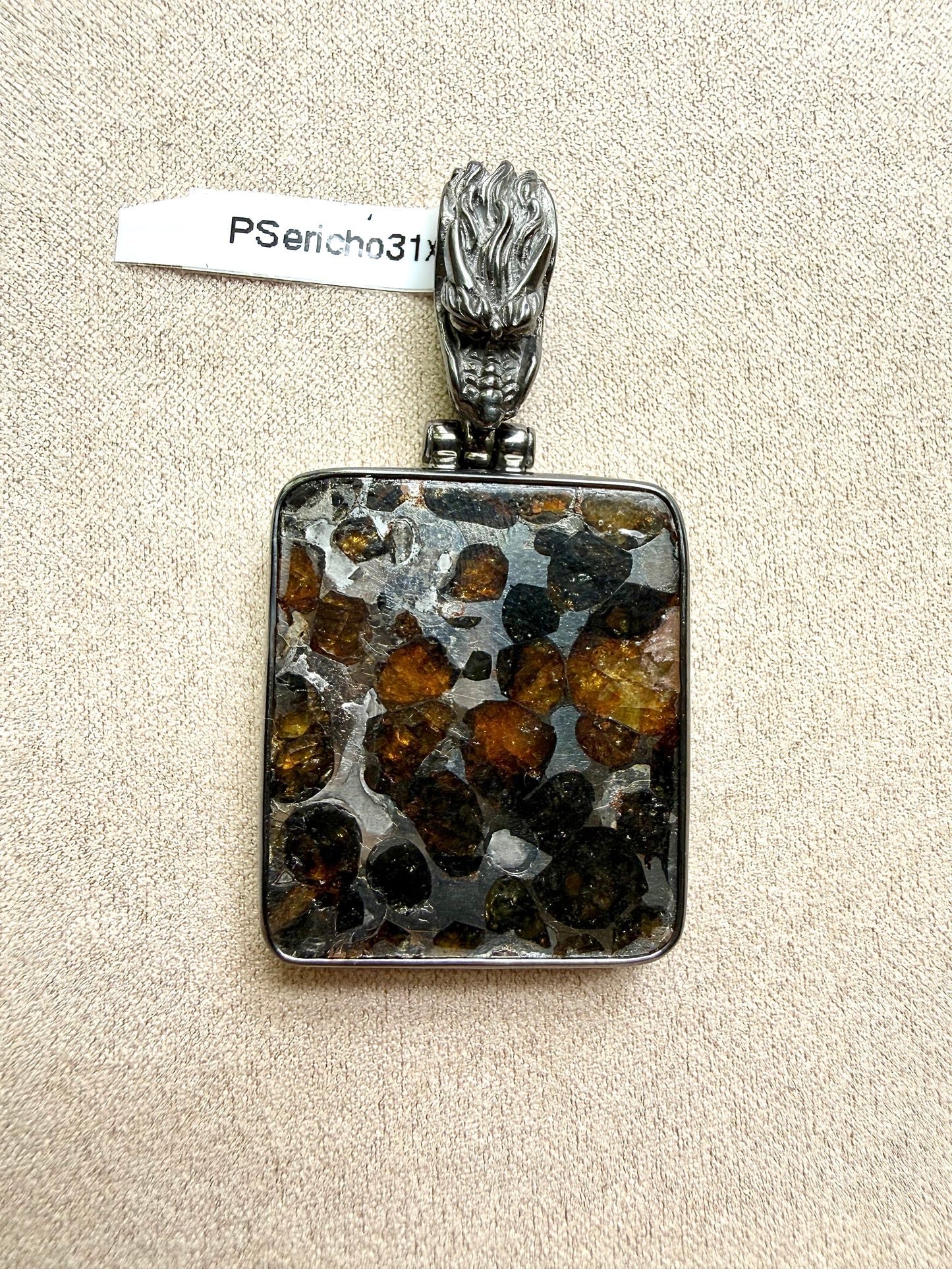 Sericho Meteorite Pendant