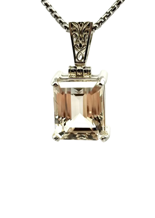 Spodumene Vibrational Gemstone Pendant