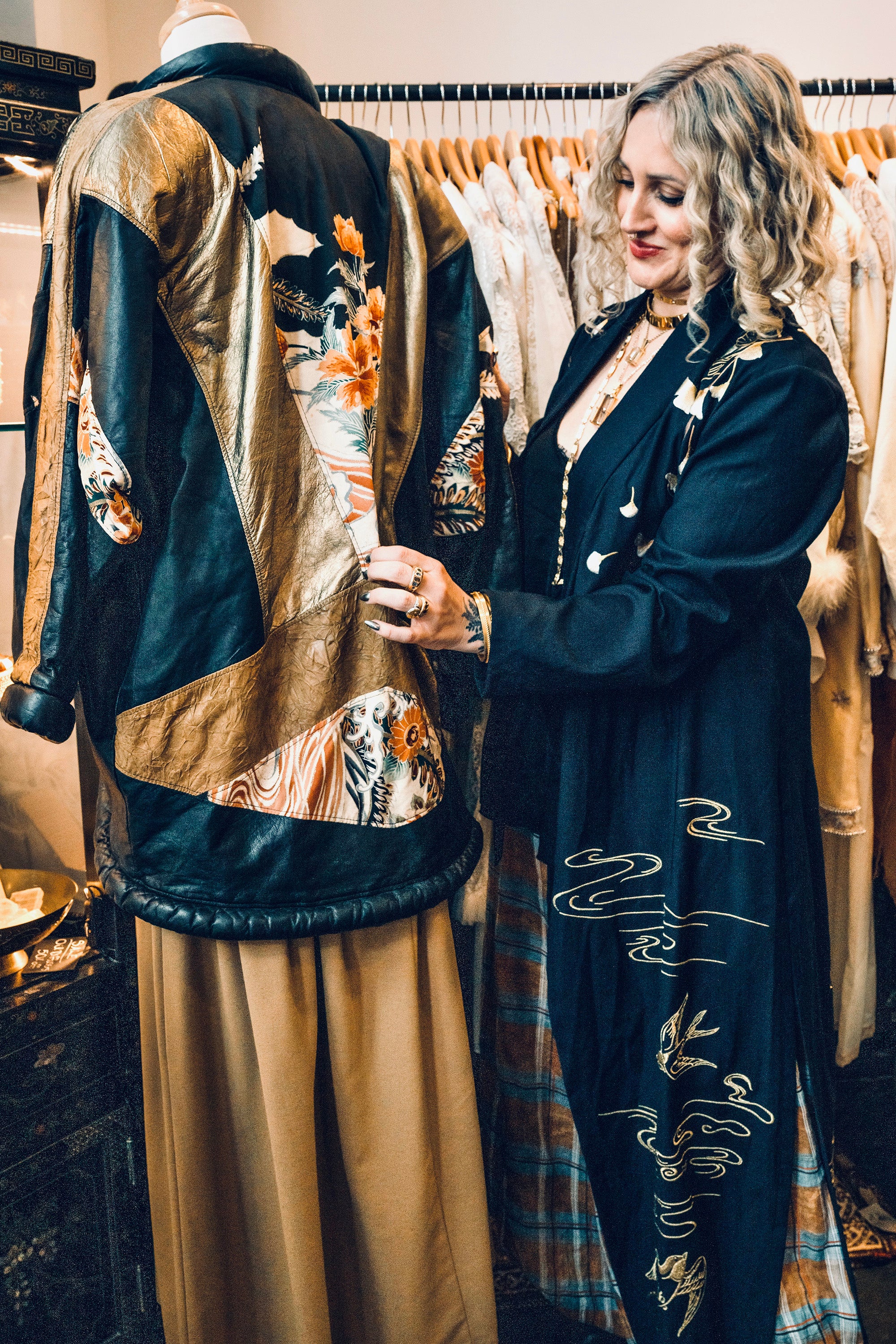 Anahata Joy curating at Swan Space