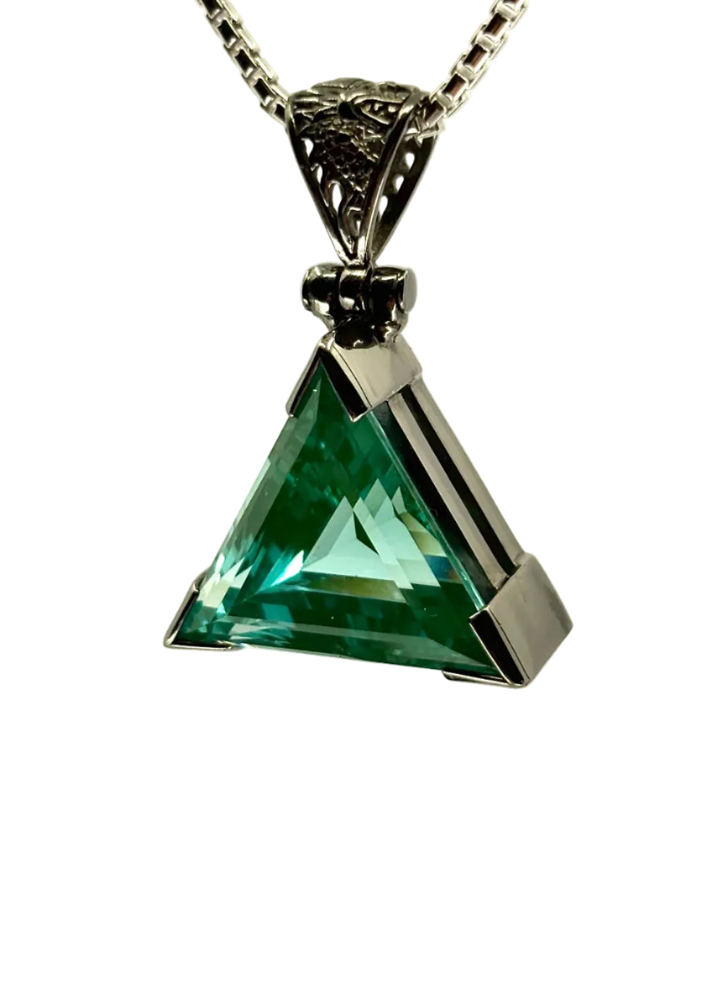 Paraiba Spinel Pyramid 