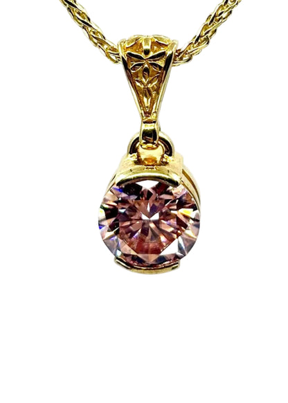 Pink Moissanite 