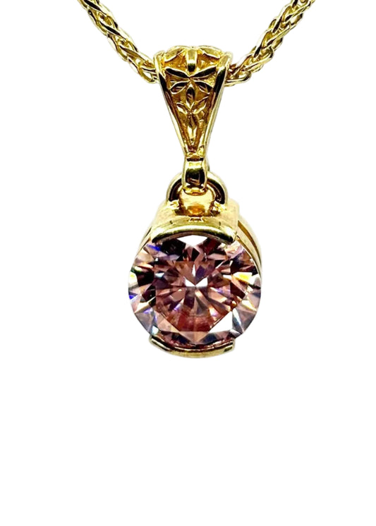 Pink Moissanite 