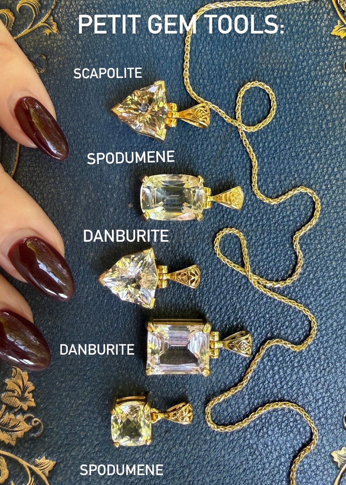 Danburite Vibrational Gemstone Pendant
