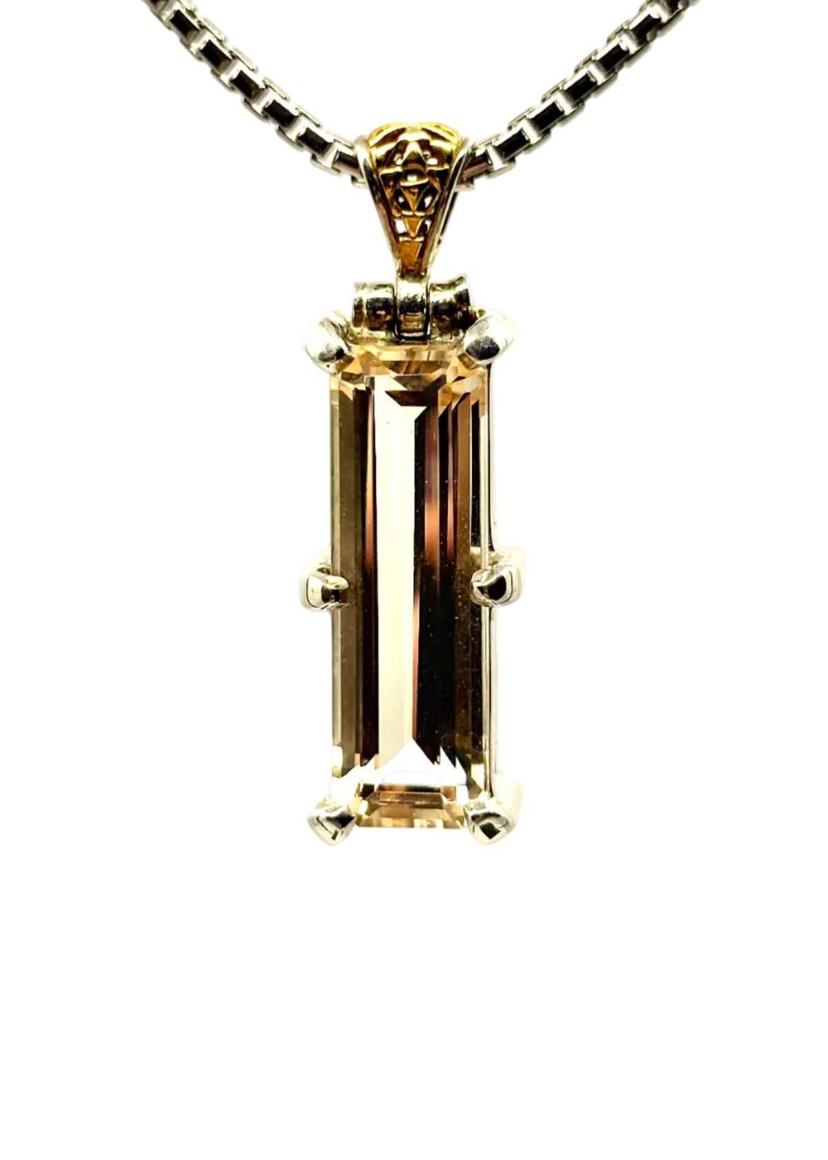 Scapolite Fine Vibrational Gemstone Pendant