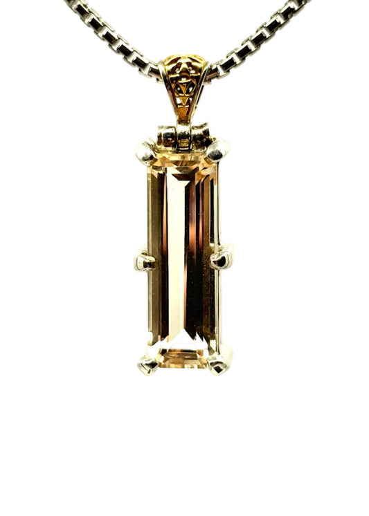 Scapolite Fine Vibrational Gemstone Pendant