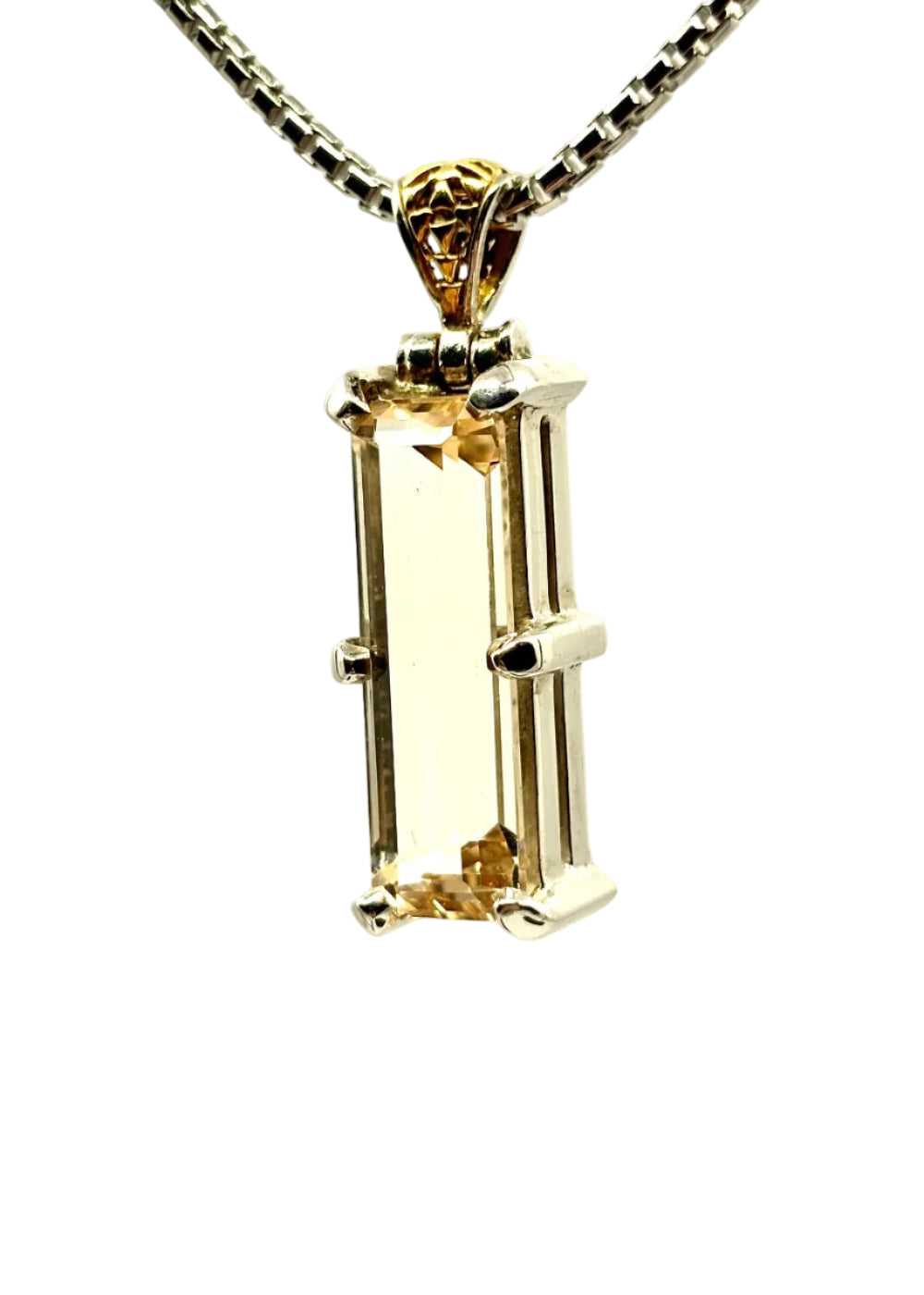 Scapolite Fine Vibrational Gemstone Pendant