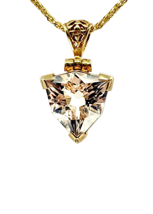 Danburite Fine Vibrational Gemstone Pendant