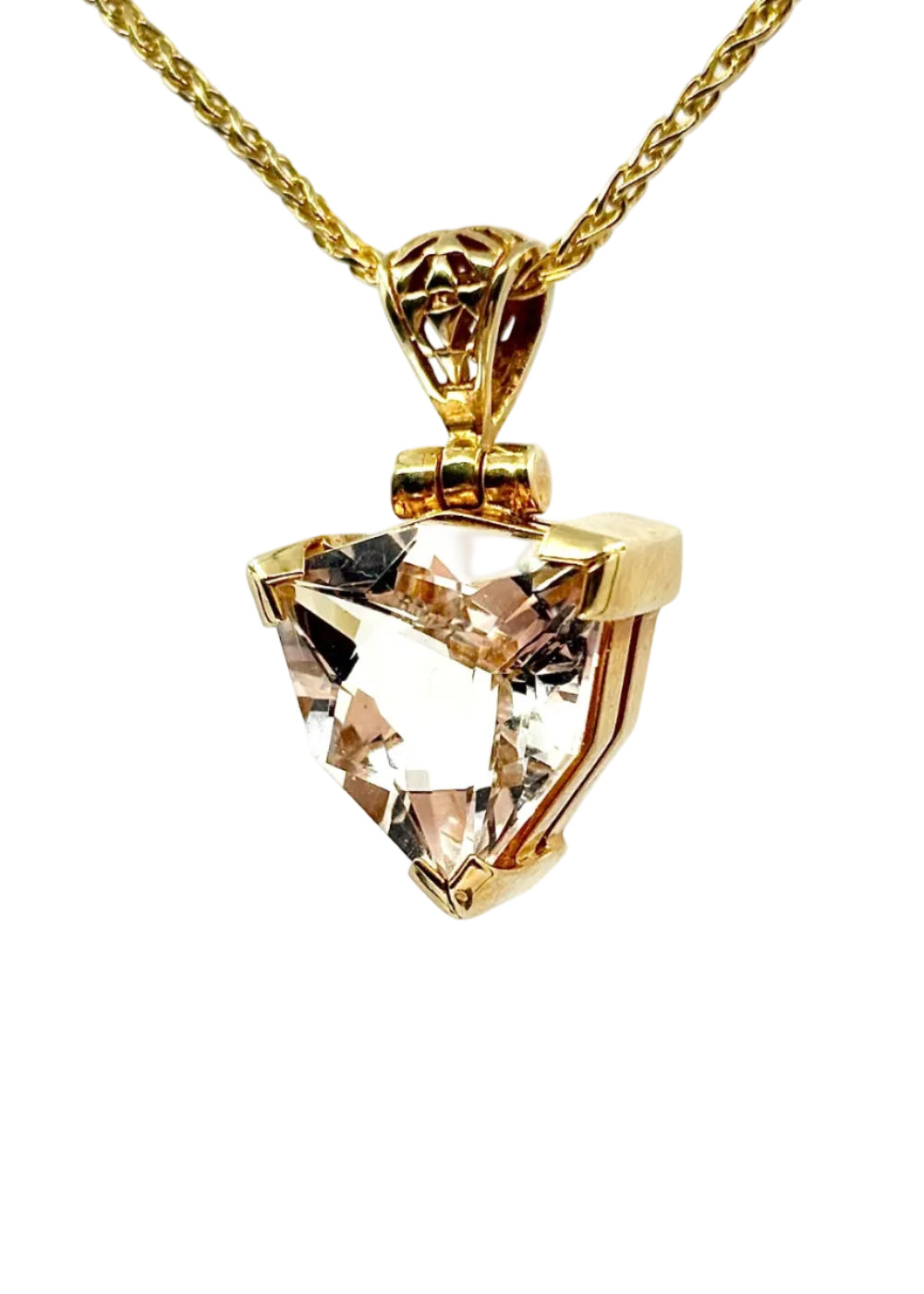 Danburite Fine Vibrational Gemstone Pendant