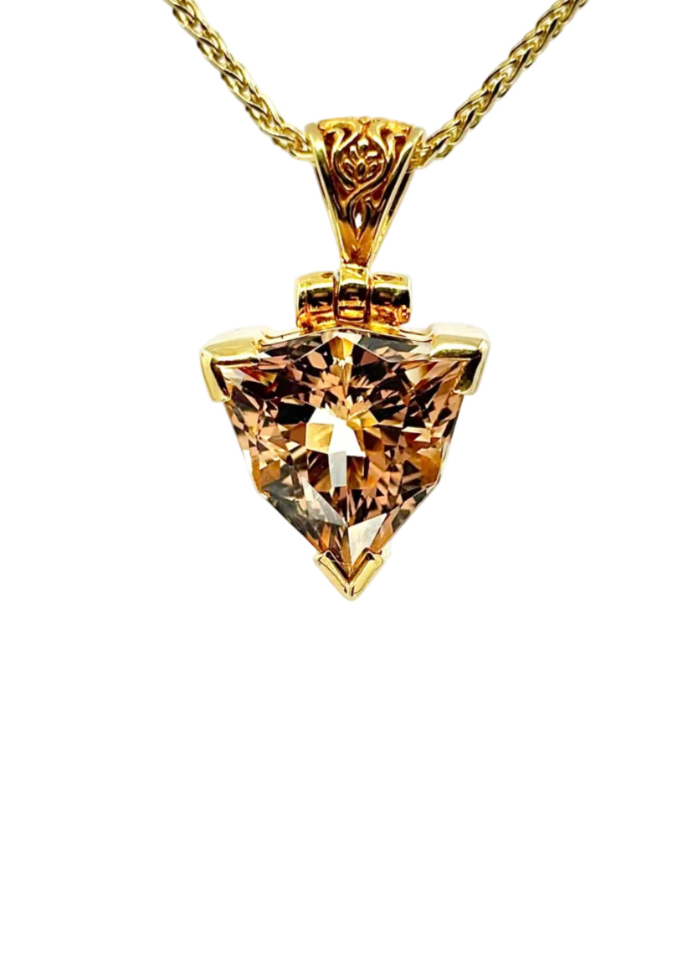 Scapolite Fine Vibrational Gemstone Pendant