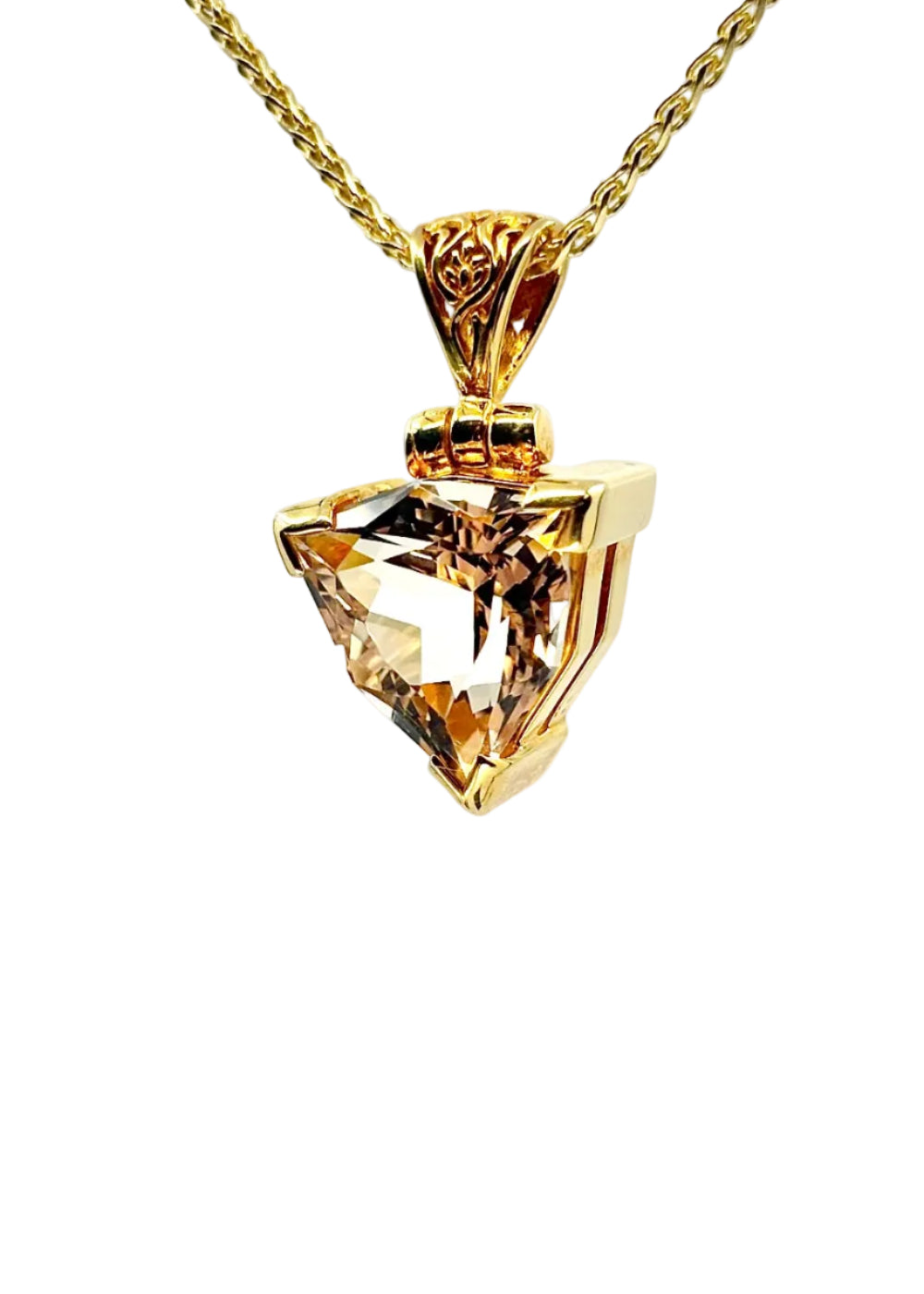 Scapolite Fine Vibrational Gemstone Pendant