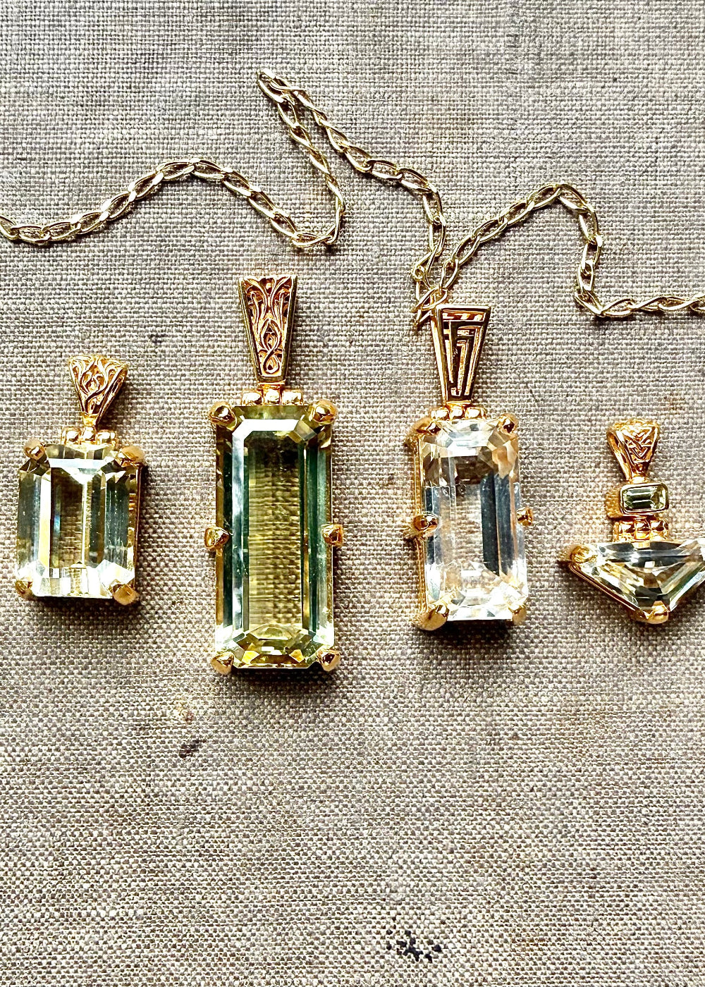 Spodumene Fine Vibrational Gemstone Pendant