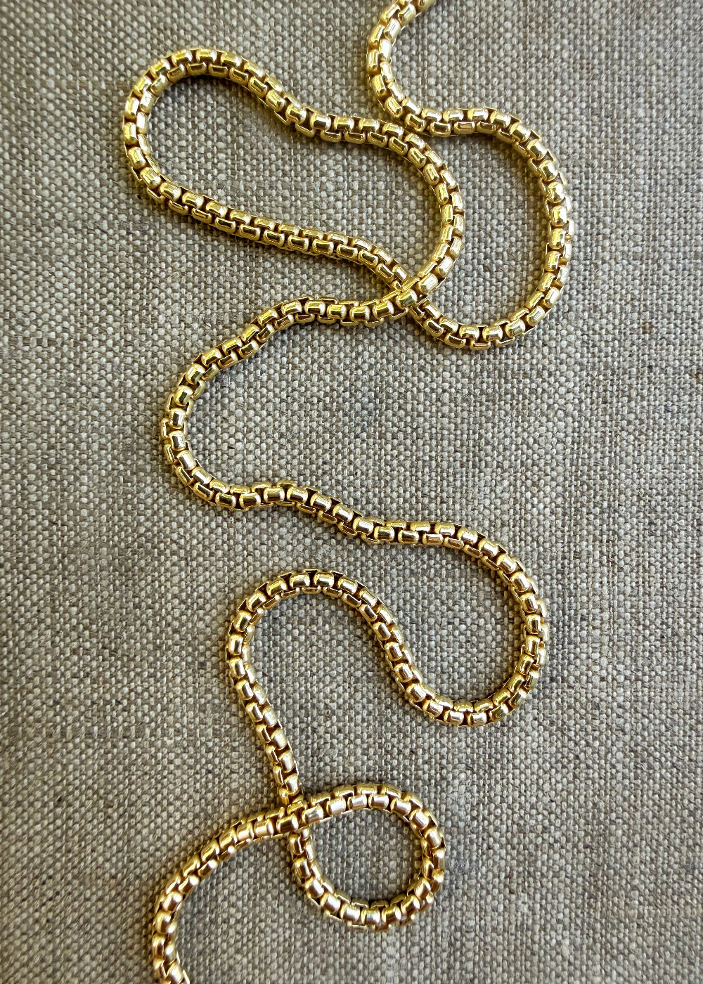 14K Solid Gold Italian 18 Inch Chain NSFOG050-18