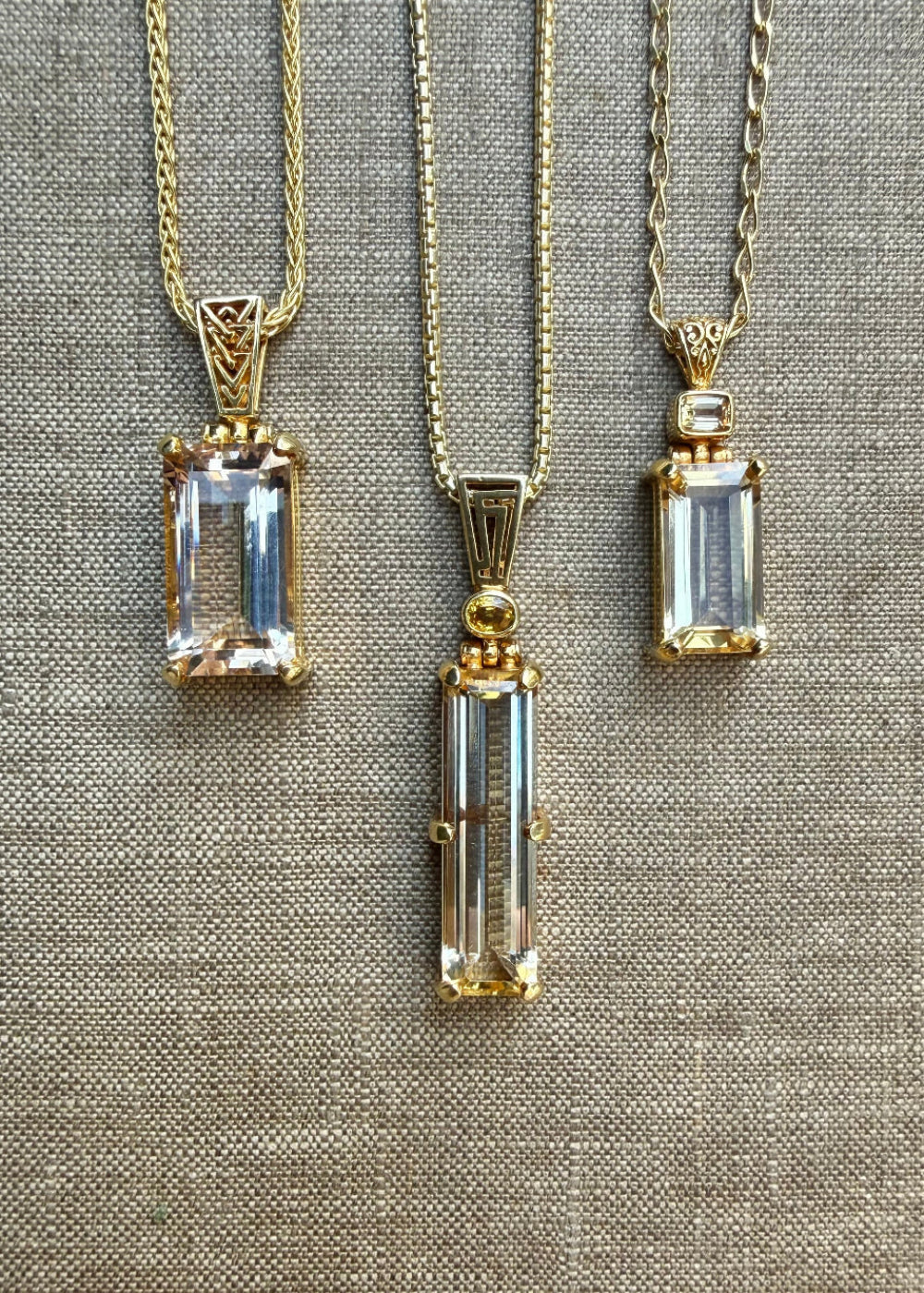 Scapolite Fine Vibrational Gemstone Pendant