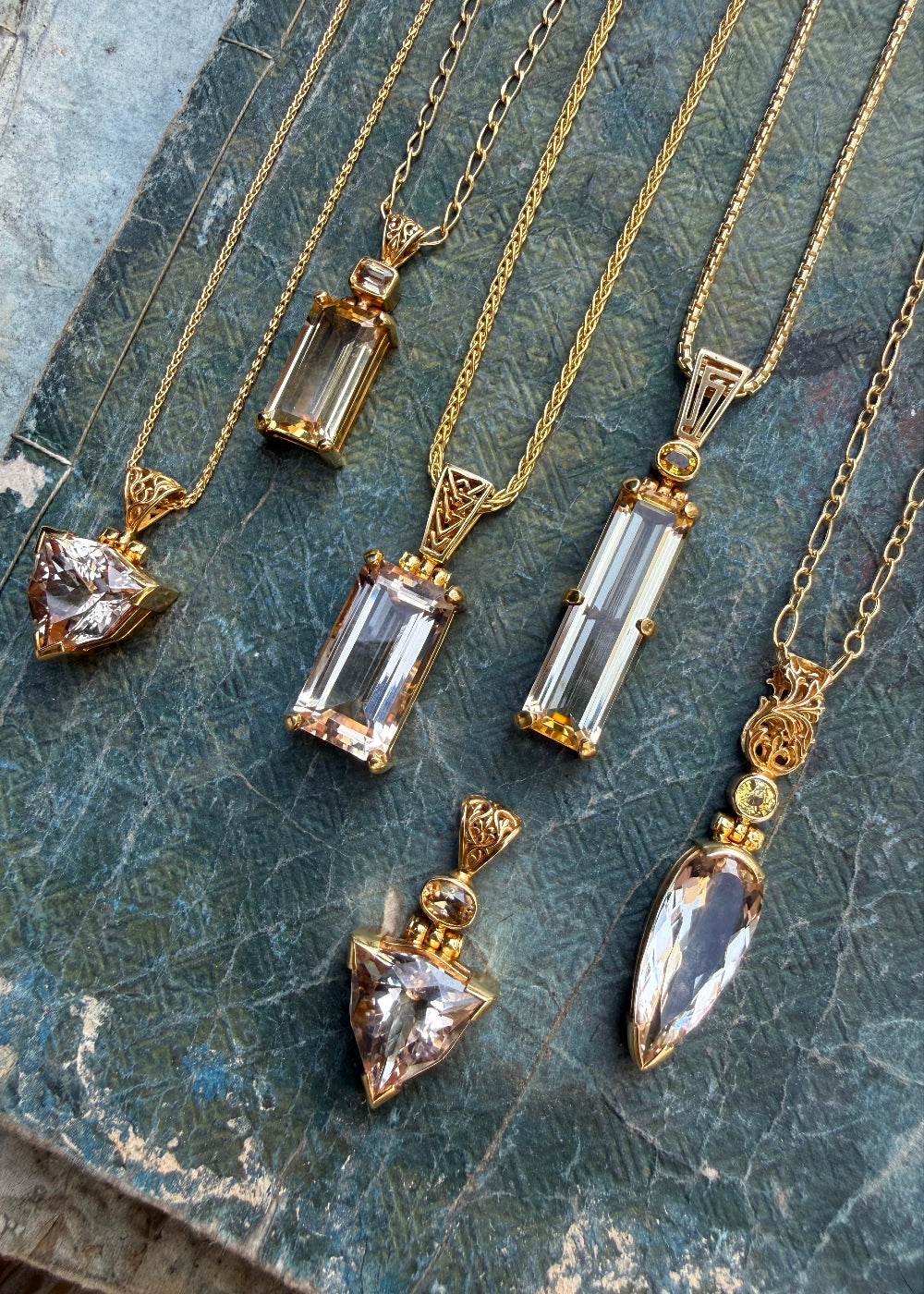 Scapolite Fine Vibrational Gemstone Pendant