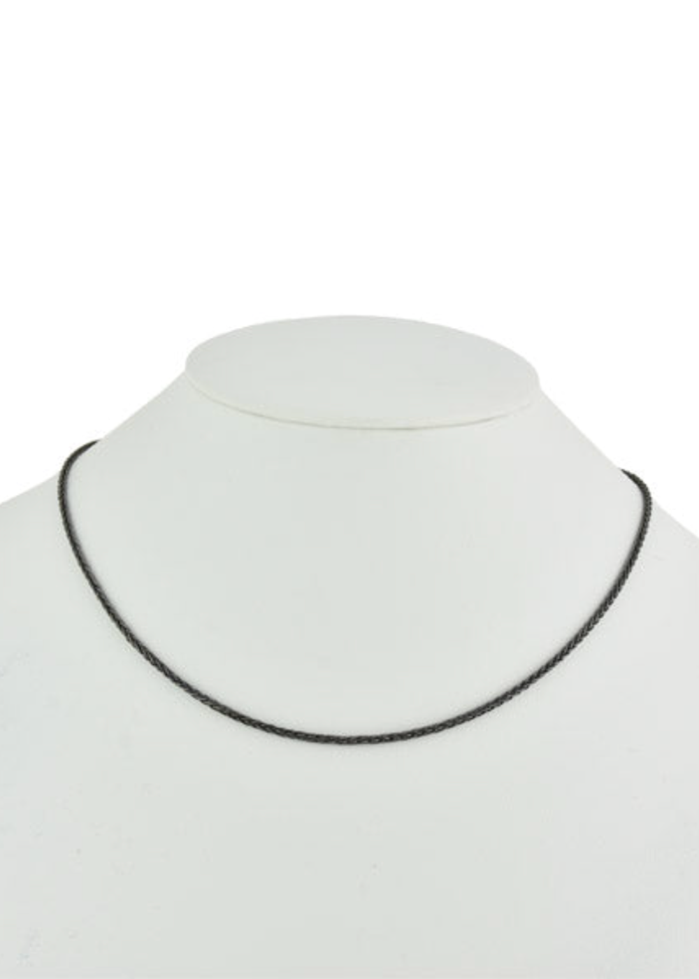 Black Rhodium Vermeil +  Sterling Silver Italian Chain NPLM050BR