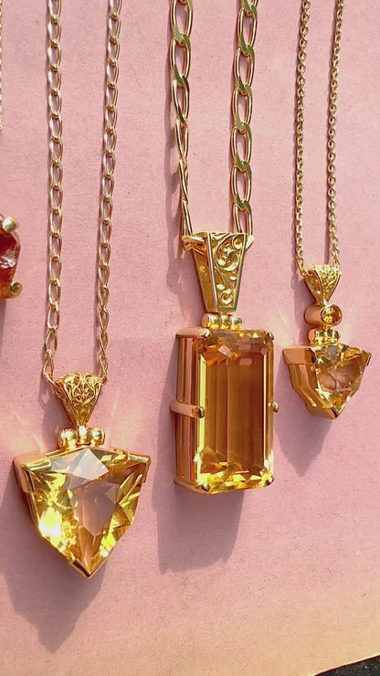 Gold Tone - Adjustable Open Link Sterling Silver w 22K Gold Vermeil Italian Chain NGCH1.2GP